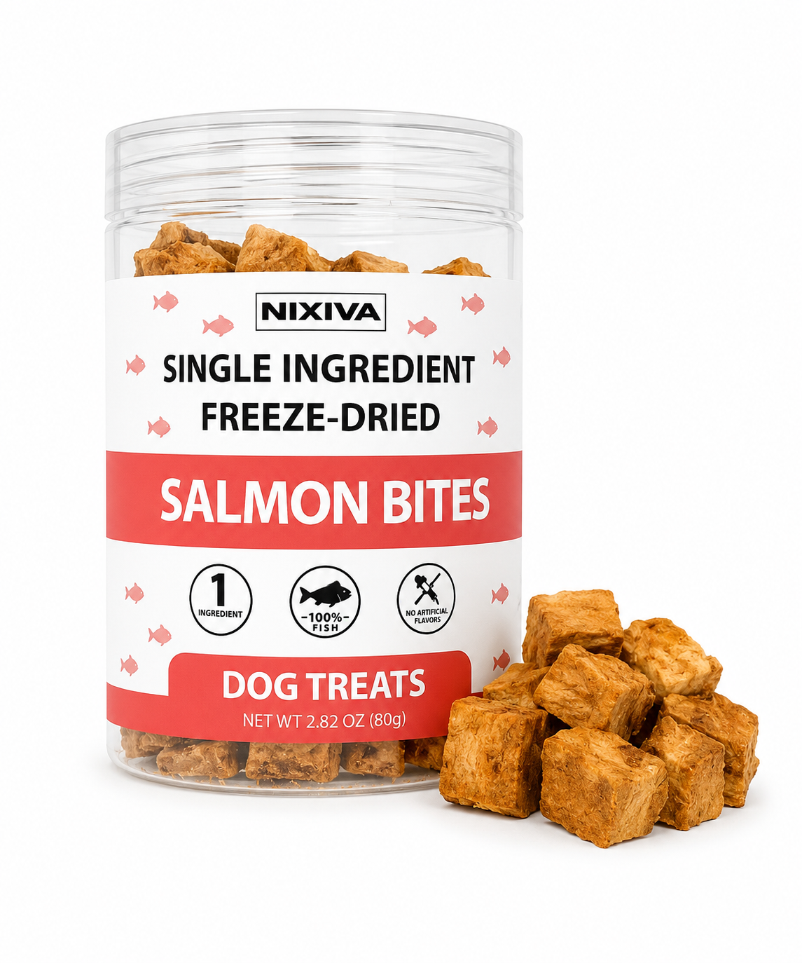 Salmon Bites jar